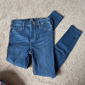 Women's Skinny Blue Jeans
